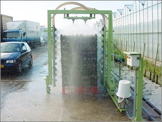 Pre-soak shower